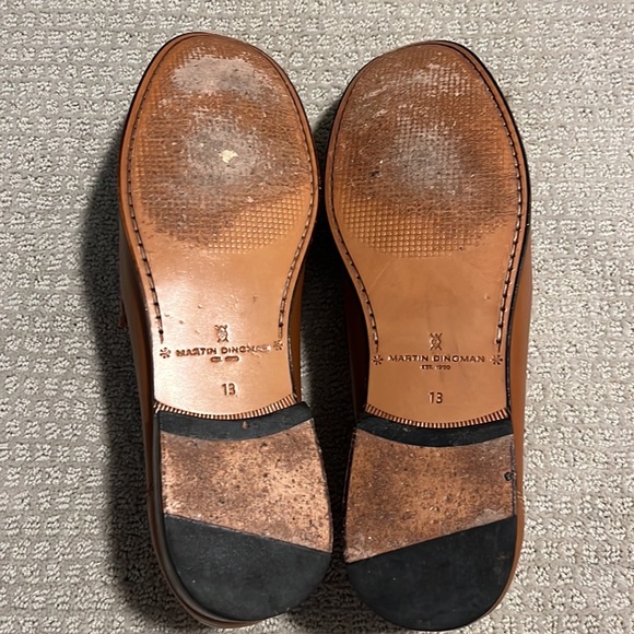 Martin Dingman Horse Bit Loafer Size 13